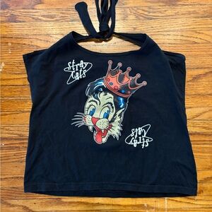Stray Cats Halter Top